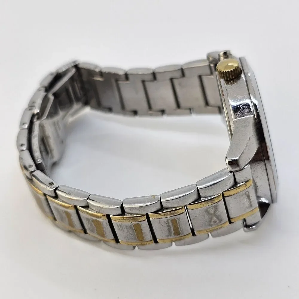 Anne Klein Women's Watch 36MM Gray Dial Gray Gold Bracelet 6.25